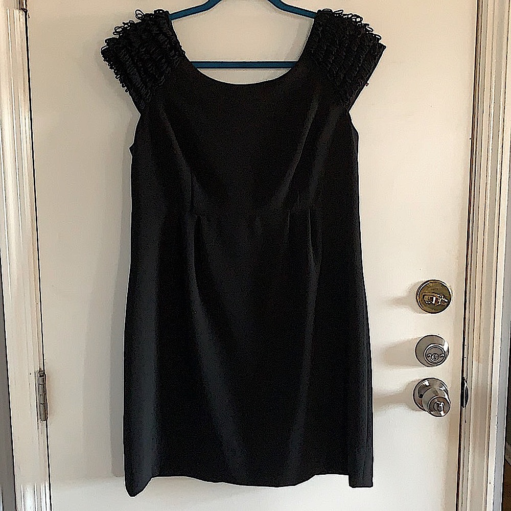 Phoebe Couture Dress Size 12 Black